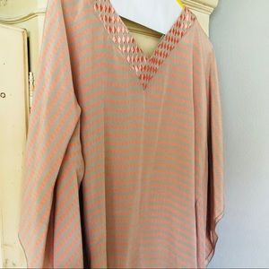 Silk tunic/poncho by Dream Society